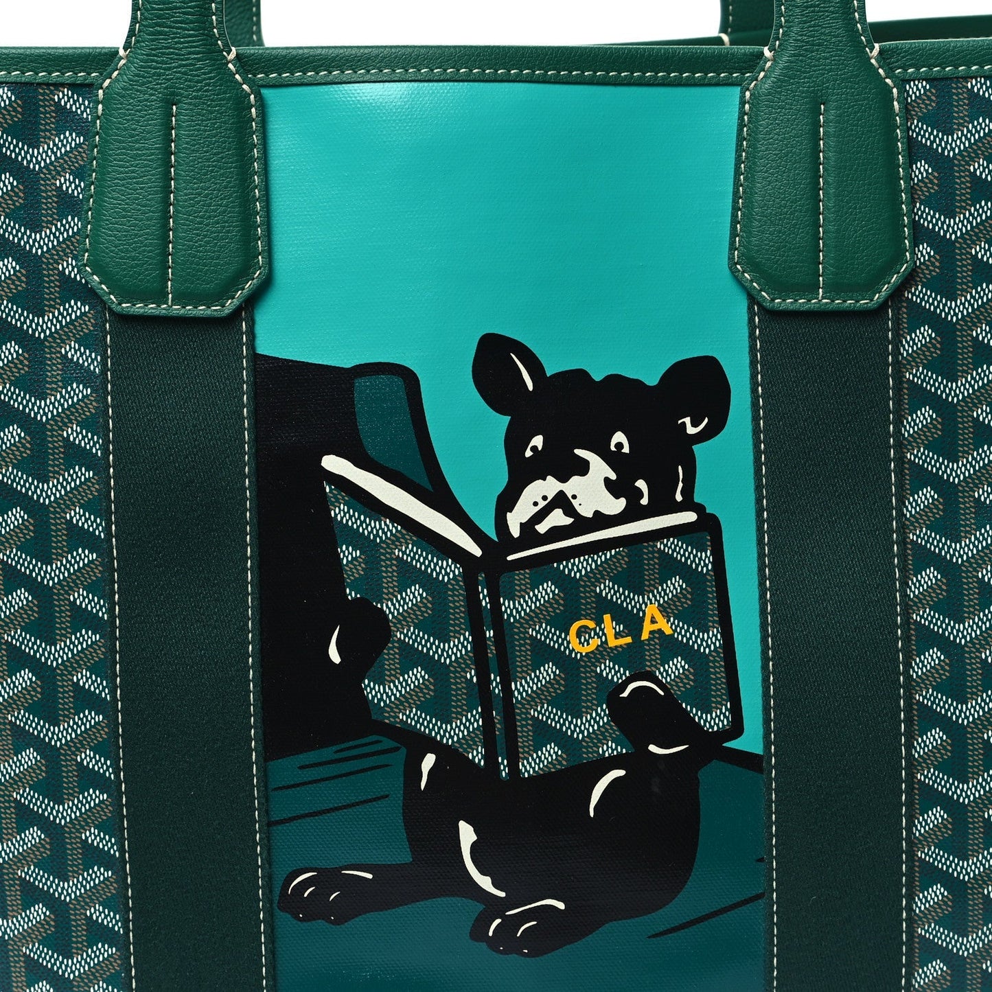 Goyardine Villette Tote Green
