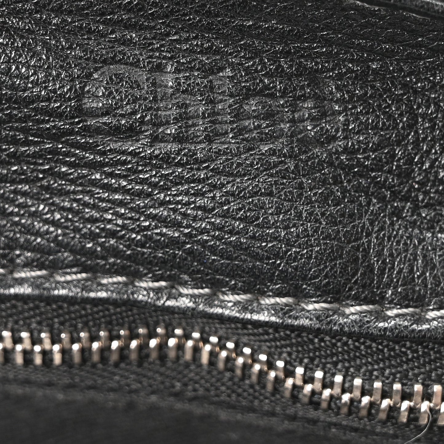Calfskin Medium Paddington Satchel Black