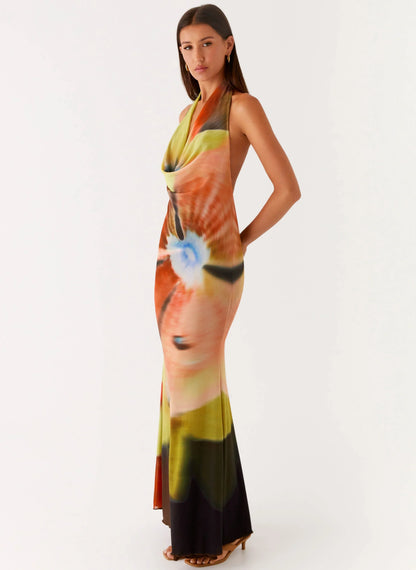 Raellia Maxi Dress - Moody Floral