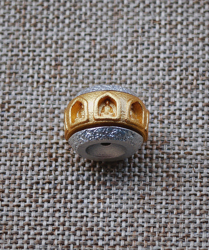 Handmade Silver Thousand niche Buddha Transport Beads