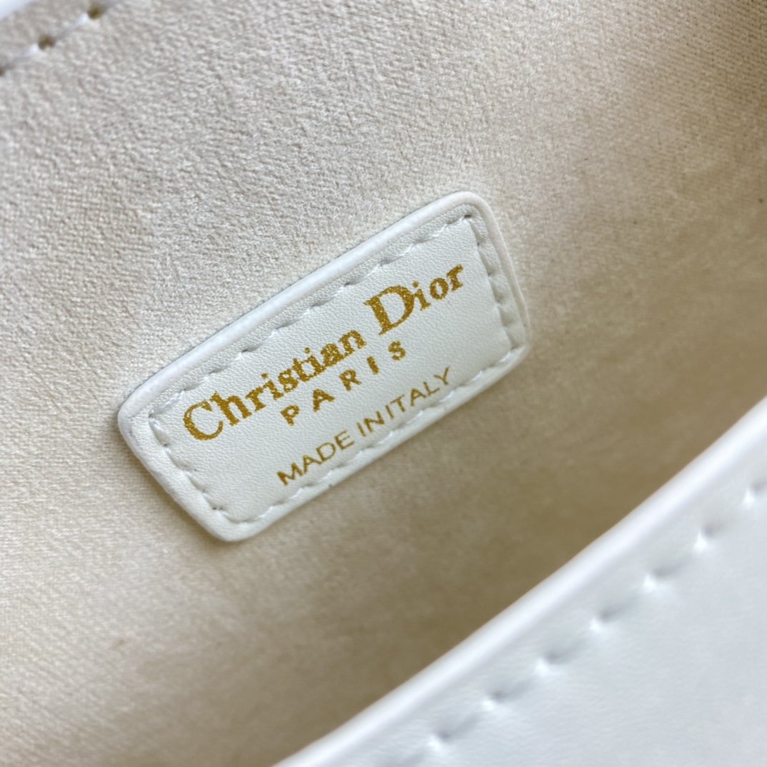 Dior Medium Dior Bobby Bag Black Box Calfskin Women