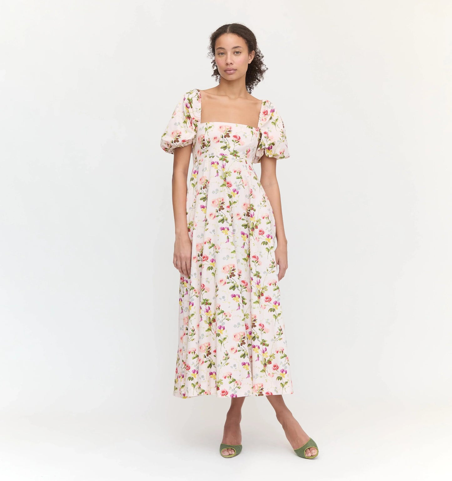 Couturebud The Matilda Dress - Pink Bluebonnet