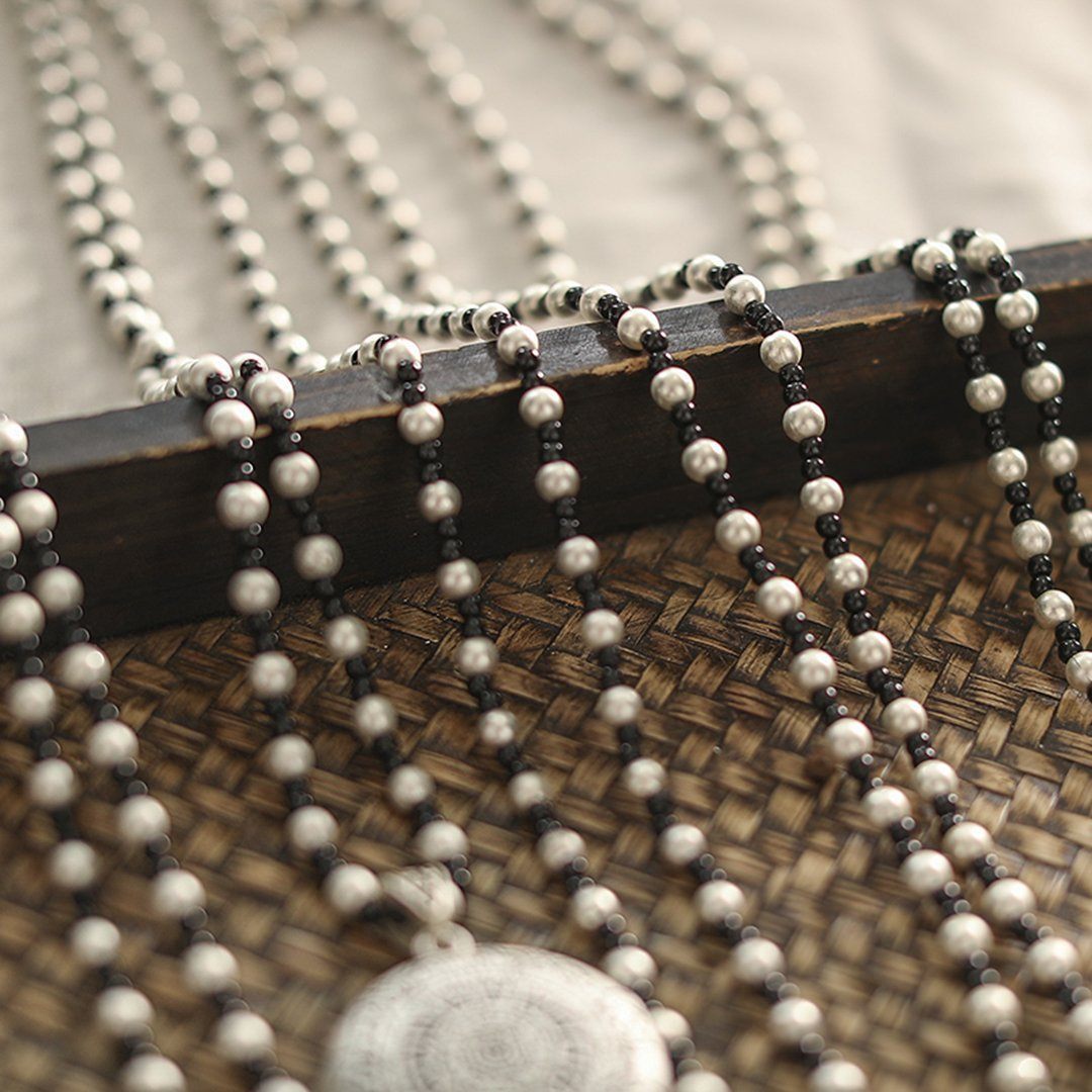 Ethnic style With Imitation Silver Pendant For Necklaces