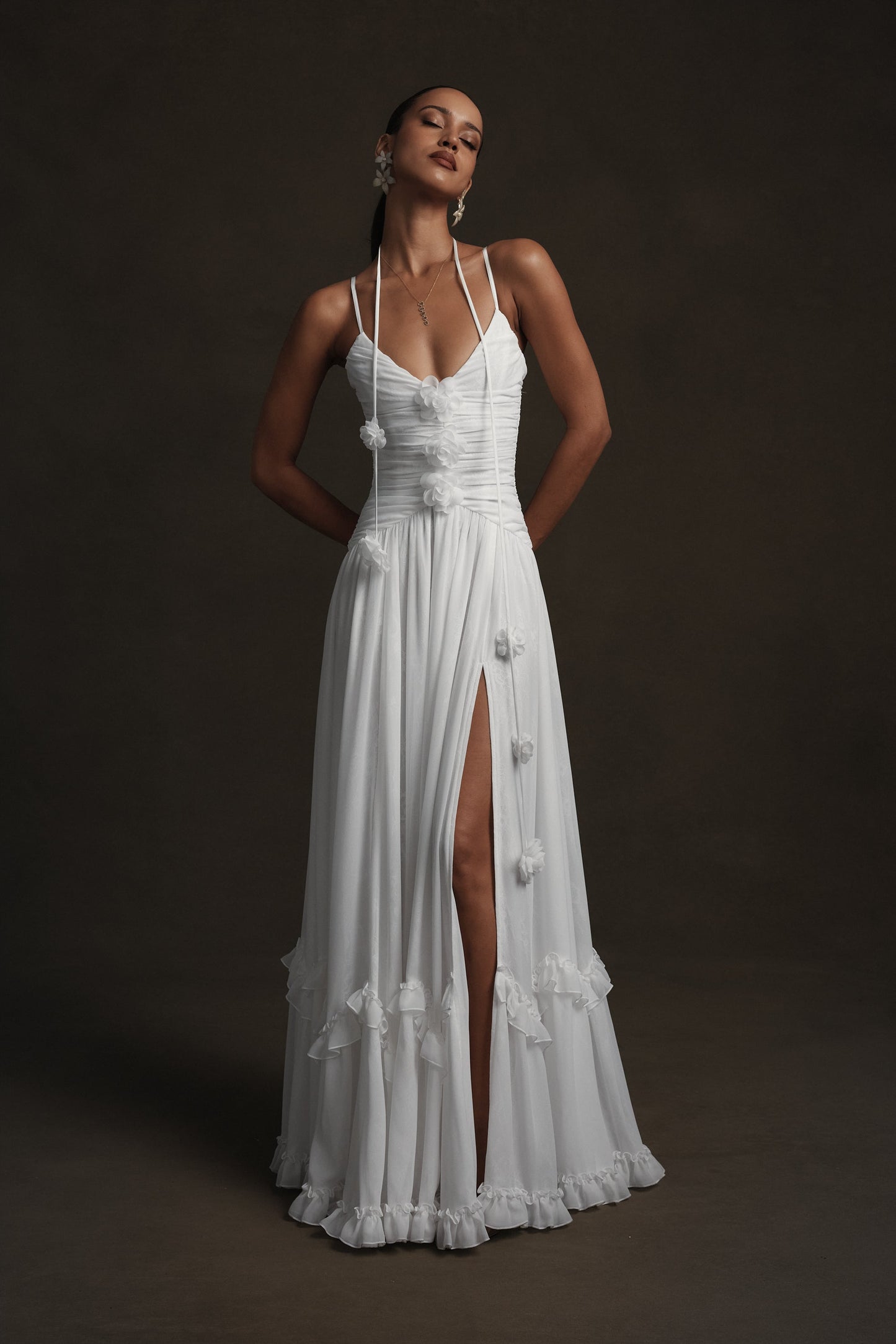 The Persephone Dress in White
