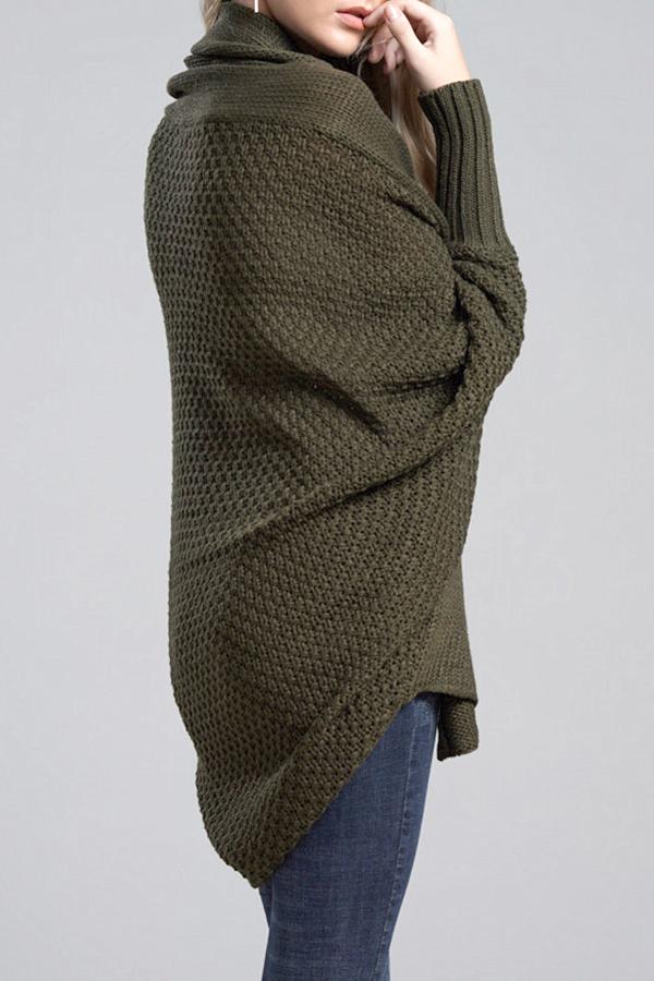 Colbie Dolman Cardigan - Green