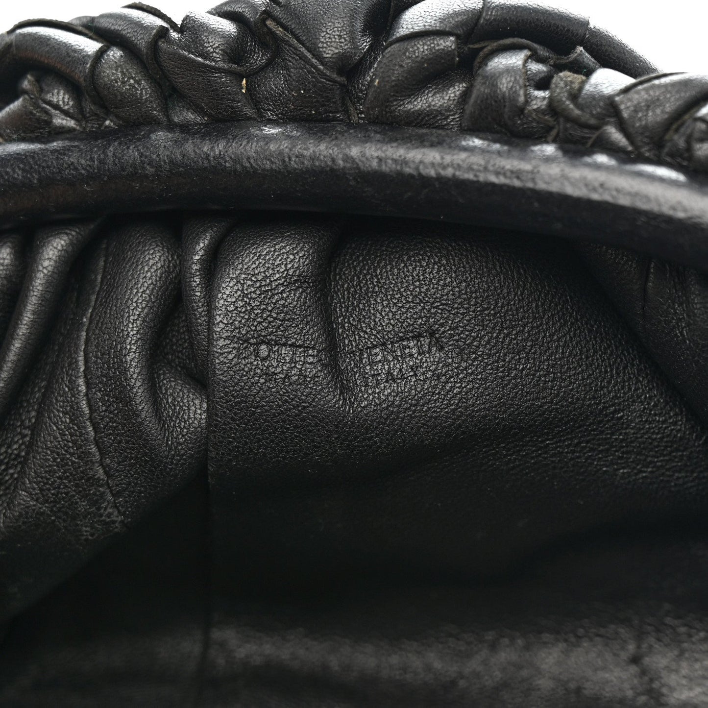 Nappa Intrecciato The Mini Pouch Black