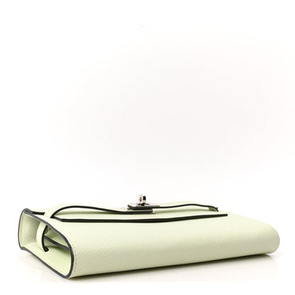 Epsom Kelly Wallet To Go Vert Fizz