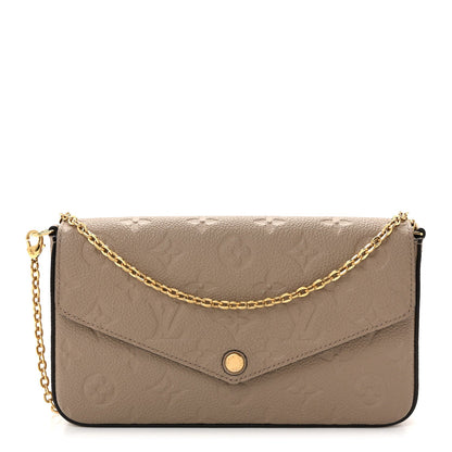 Empreinte Pochette Felicie Chain Wallet Tourterelle