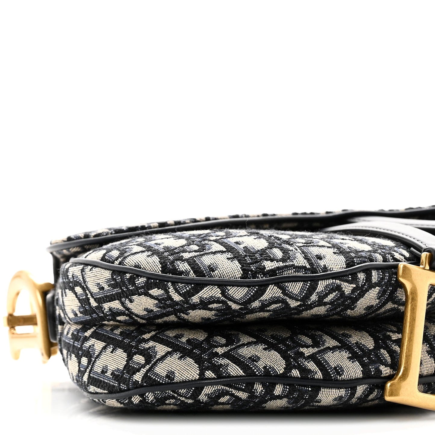 Oblique Saddle Bag Blue