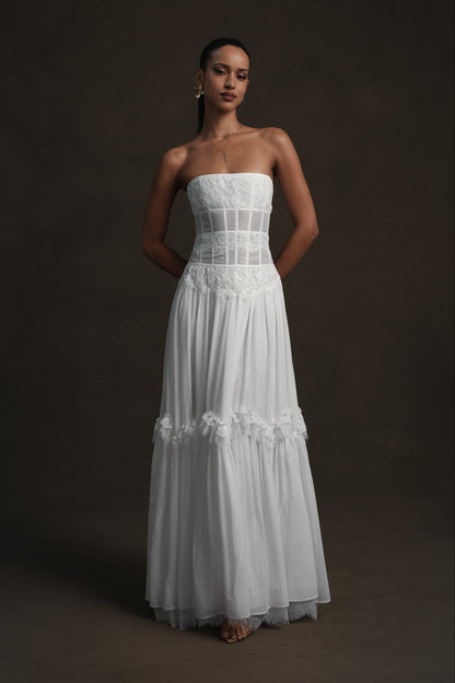 The Sloane Dress in White