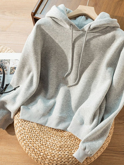 Casual Loose Pullover Hoodie For Women