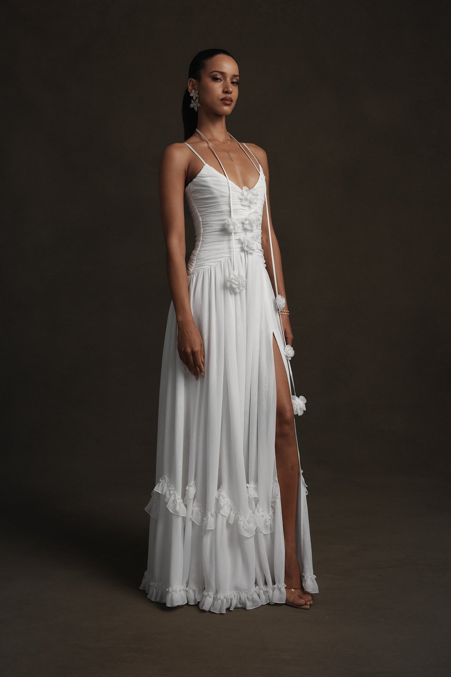 The Persephone Dress in White