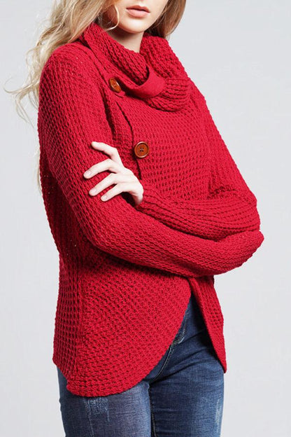 Just For You Sweater Cardigan - Blue