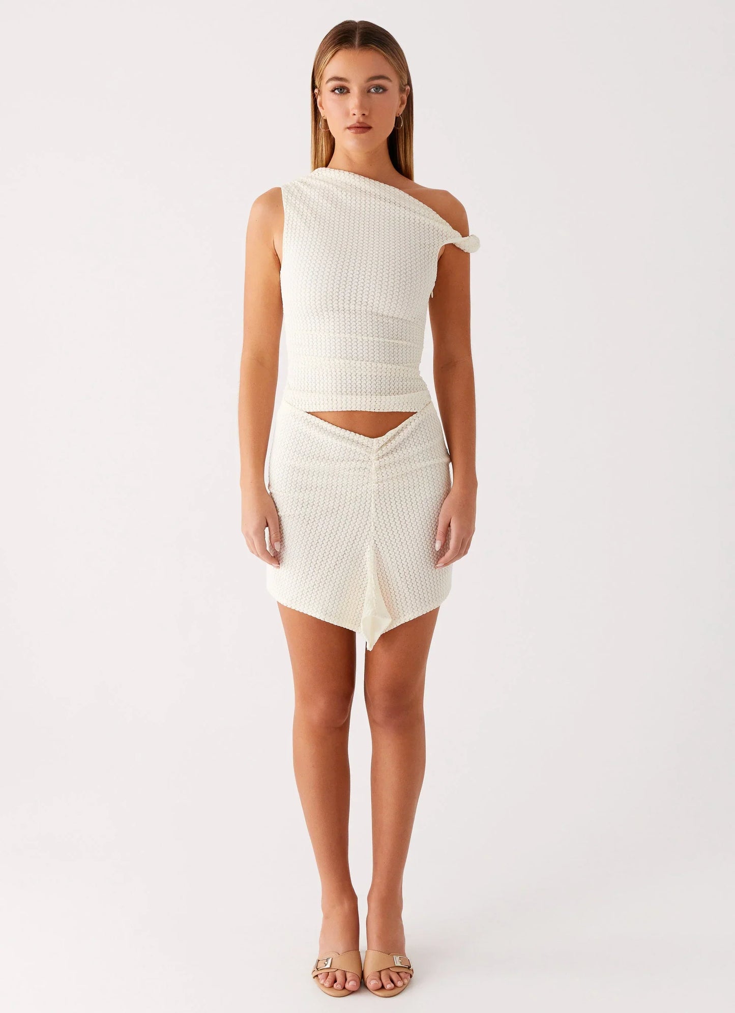 Alina Mini Dress - Ivory