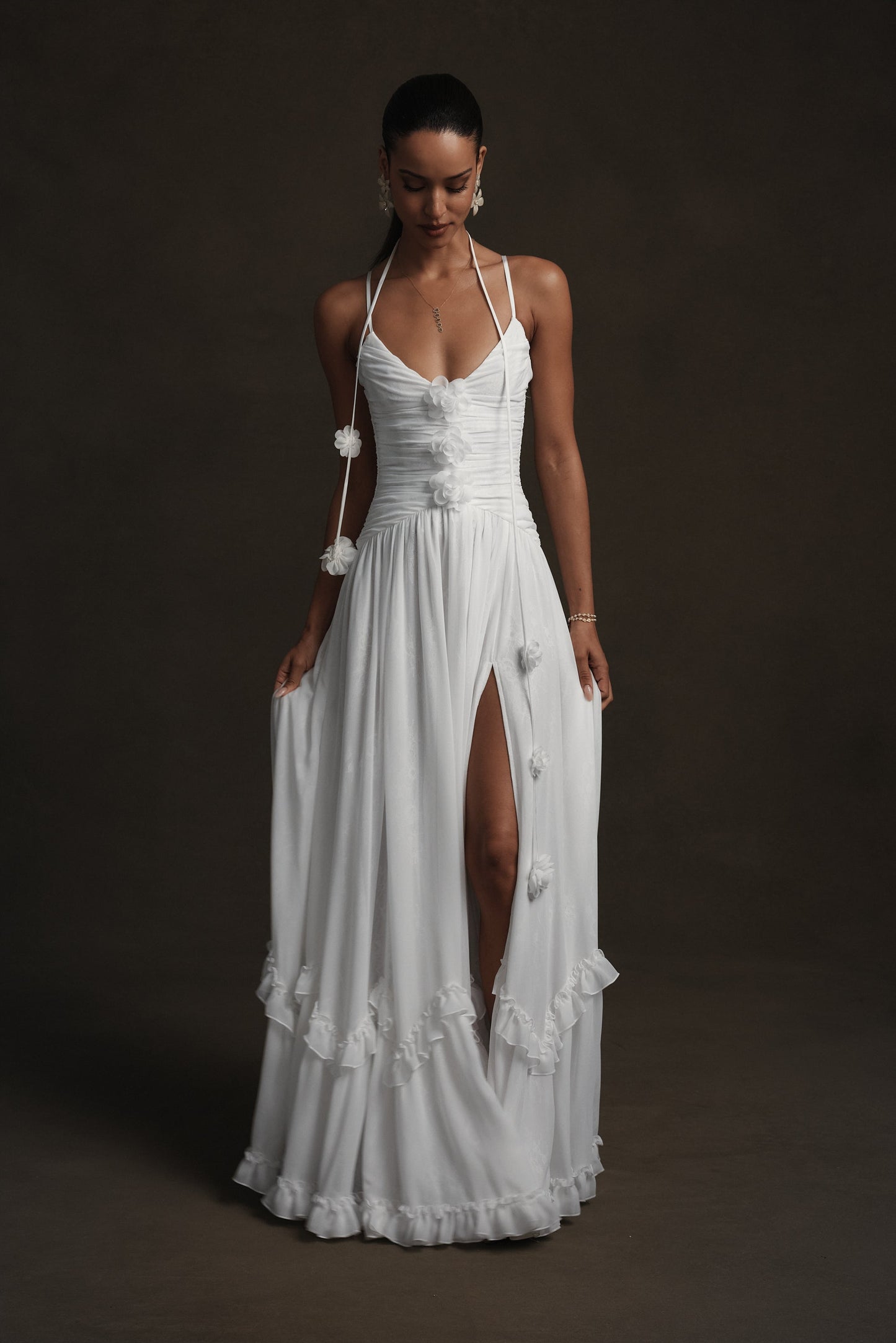 The Persephone Dress in White