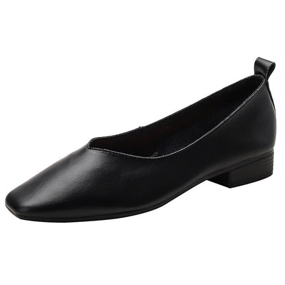 Women Summer Retro Soft Leather Wedge Casual Shoes (34-40)