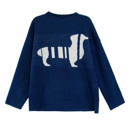 Women Casual Fashion Knitted Winter Sweater