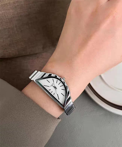 Original Design Gold Stainless Steel Alloy Half-Moon Watches