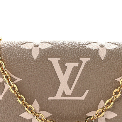 Empreinte Monogram Giant Felicie Pochette Tourterelle Creme