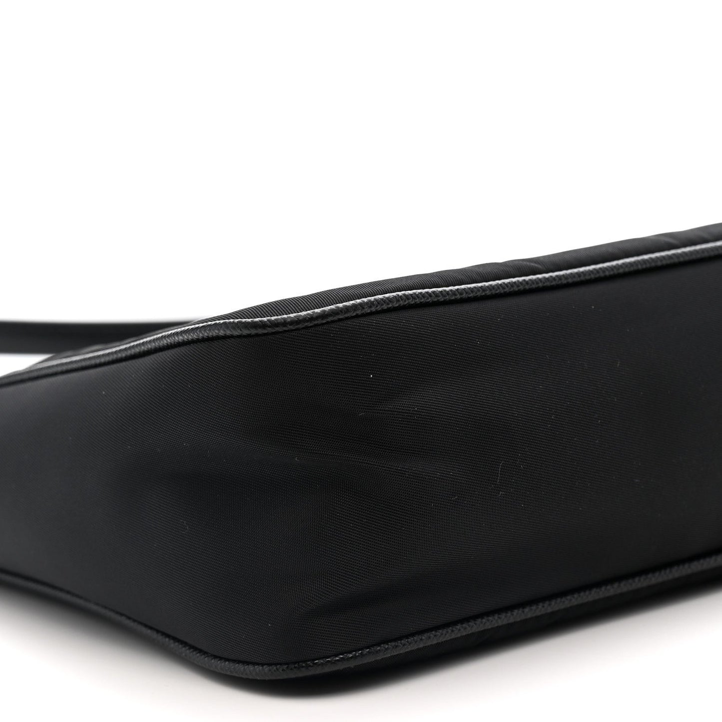 Tessuto Nylon Saffiano Mini Re-Edition 2005 Bag Black