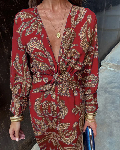 Julie™ | Women's Long Sleeve Maxi Dress