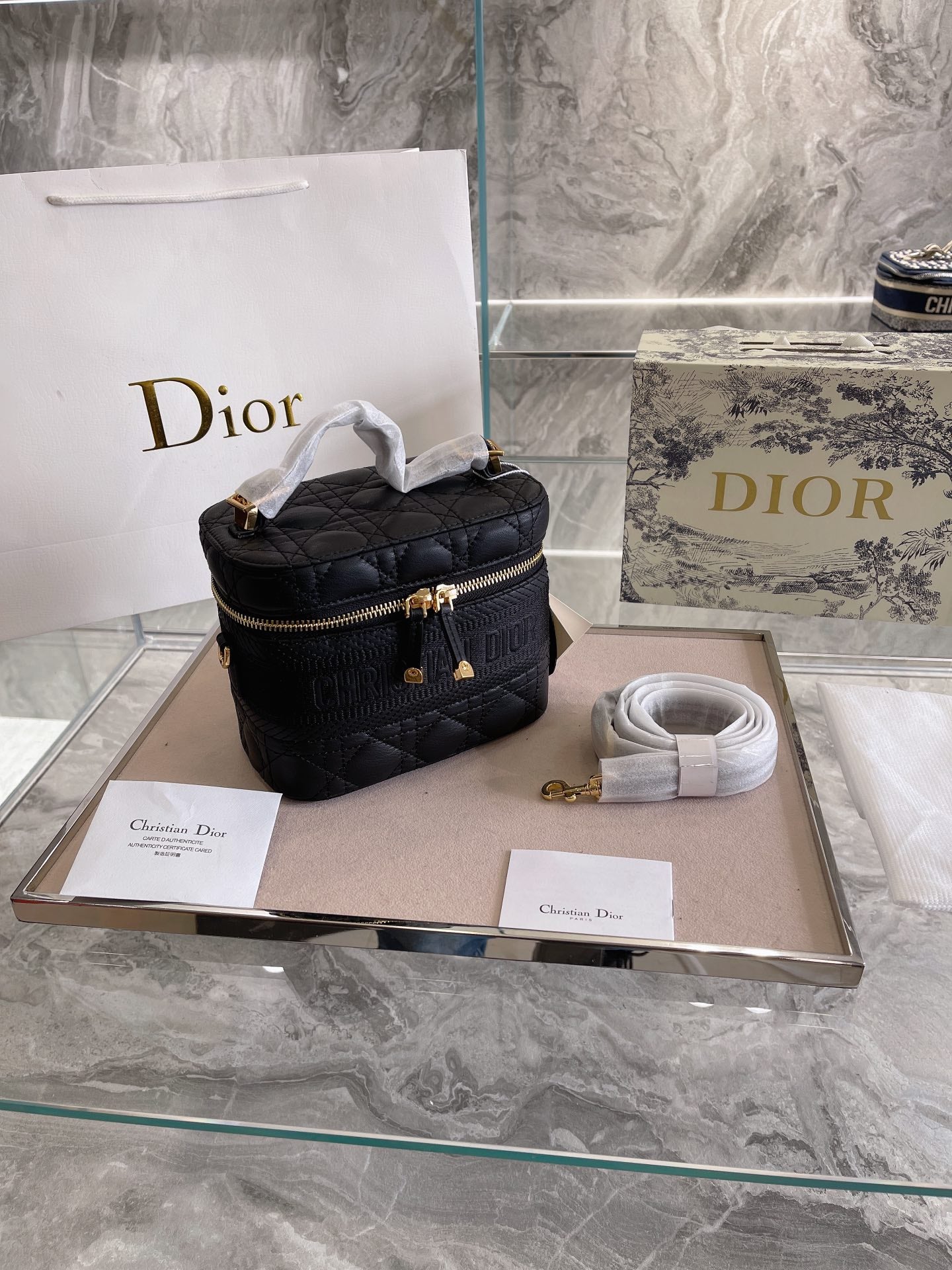 Lady Dior Micro Vanity Case