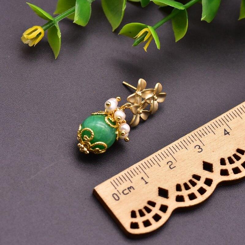 Women Retro Fashion Simple Floral Earrings(2 Pieces)