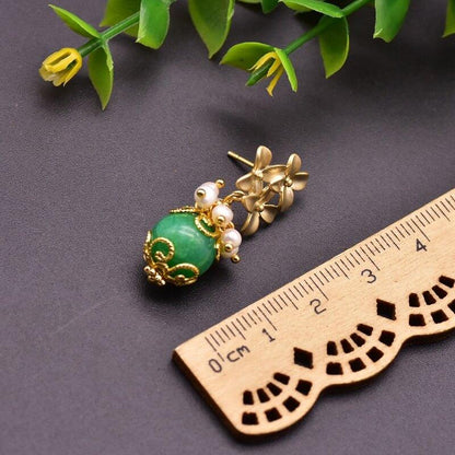 Women Retro Fashion Simple Floral Earrings(2 Pieces)