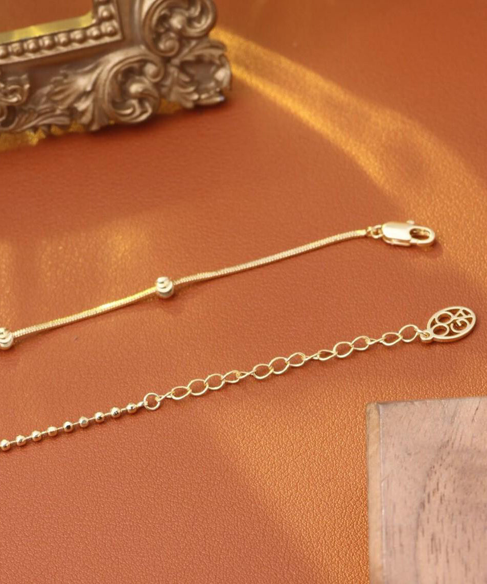 Fashion Gold Sterling Silver Overgild Zircon Pearl Pendant Necklace