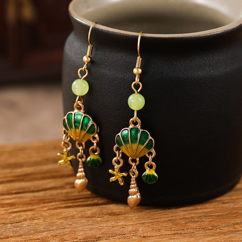 Design Sense Temperament Long Earrings