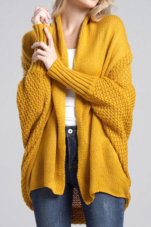Colbie Dolman Cardigan - Khaki