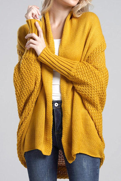Colbie Dolman Cardigan - Red
