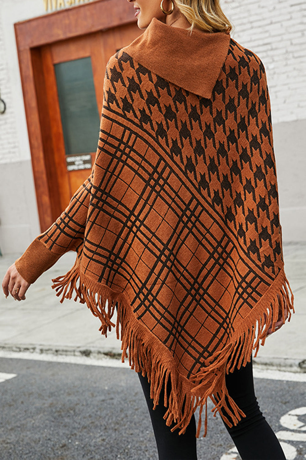 Tassel Knit Shawl