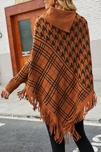Tassel Knit Shawl