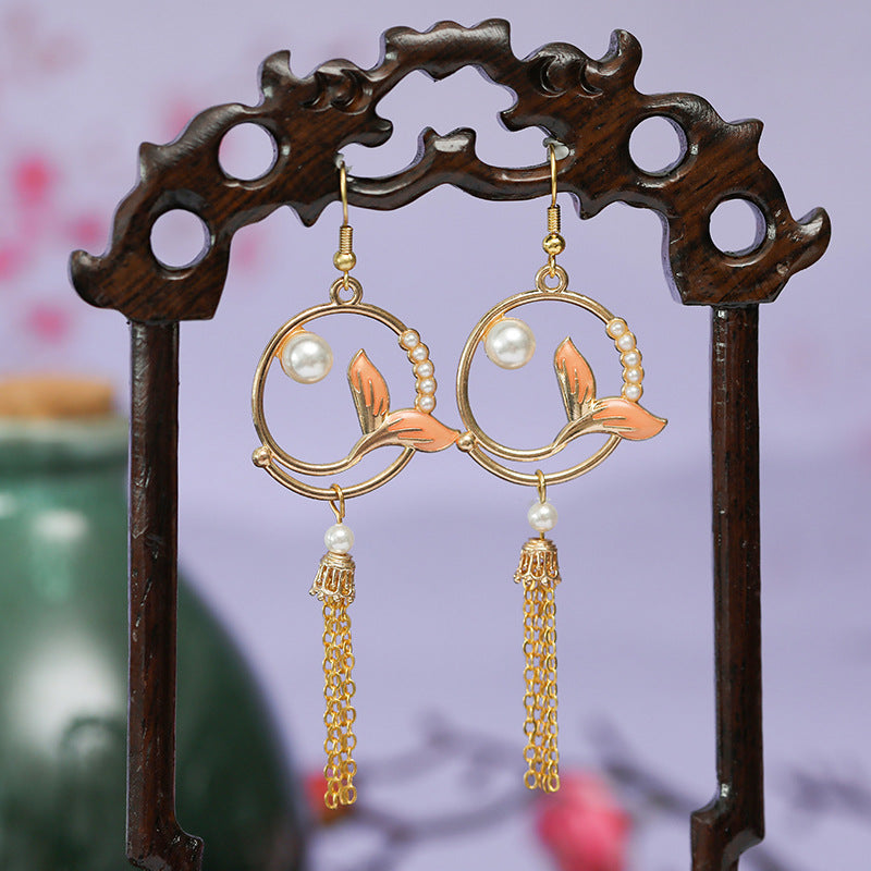 Design Sense Temperament Long Earrings