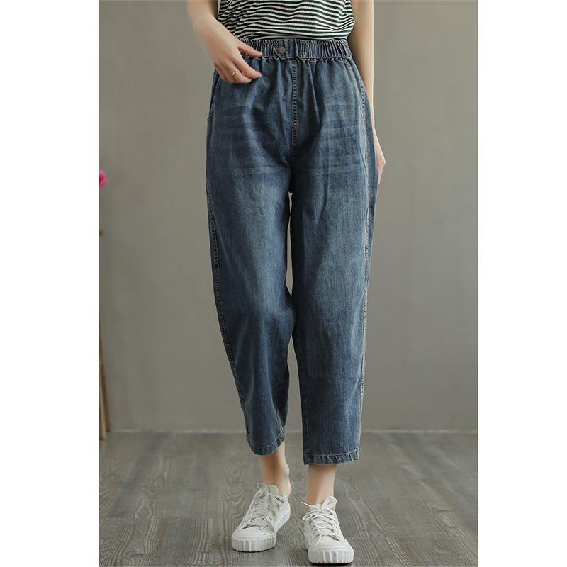 Summer Thin Loose Denim Jeans