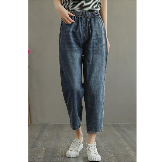 Summer Thin Loose Denim Jeans