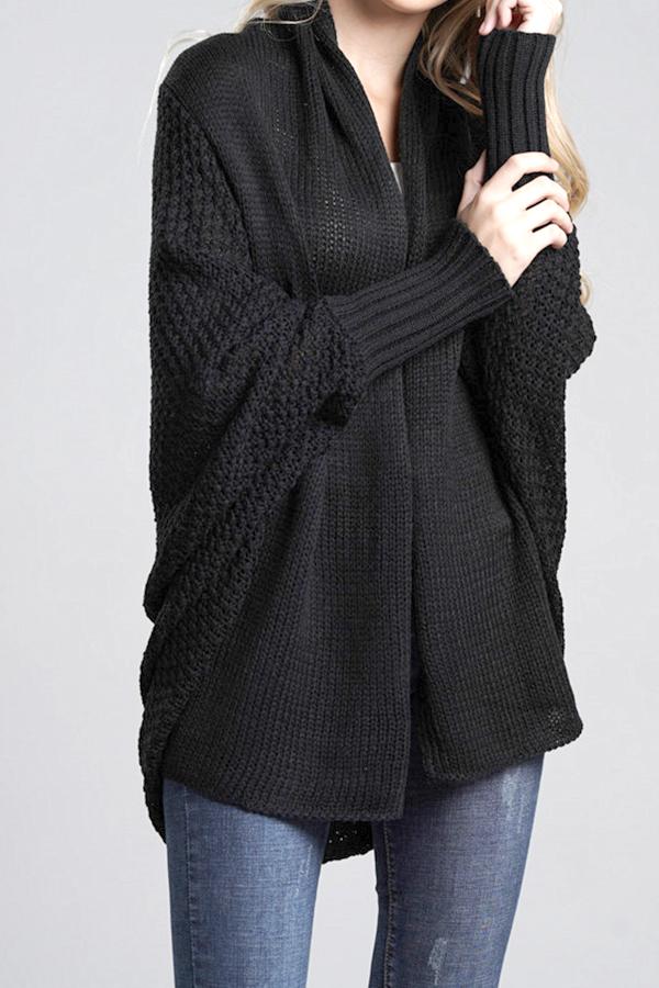 Colbie Dolman Cardigan - Khaki