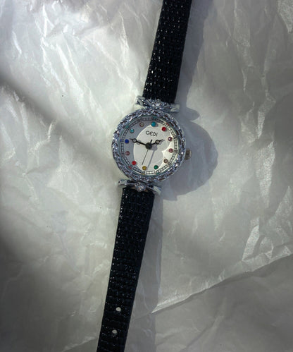 Beautiful Coffee Leather Alloy Quartz Movement Watches