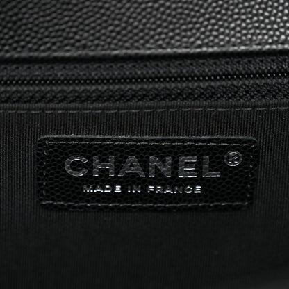 Caviar Quilted New Medium Boy Flap Black