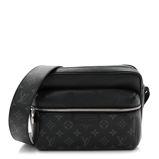 Taiga Monogram Eclipse Outdoor Messenger Black
