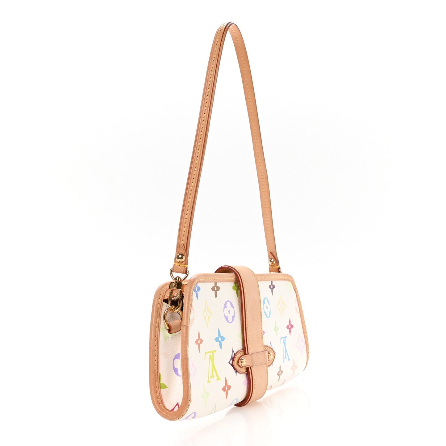 Monogram Multicolor Shirley White