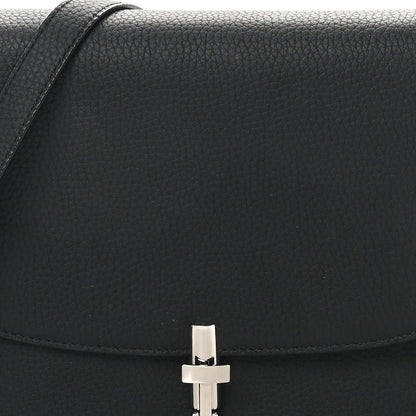 Grained Calfskin The Sofia 10 Crossbody Black