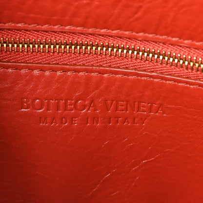 Calfskin Intreccio Plisse Camera Bag Syrup