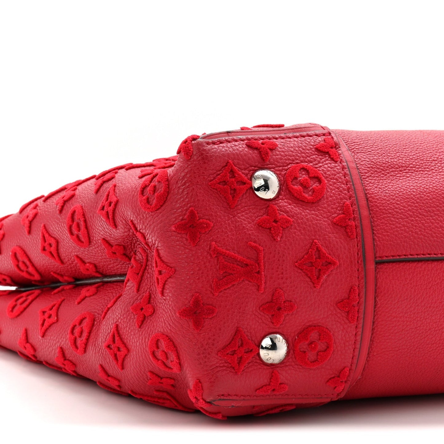 Veau Cachemire Tote W PM Framboise