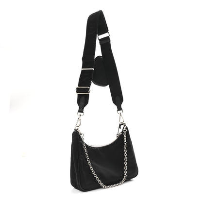 Nylon Re-Edition 2005 Shoulder Bag Black