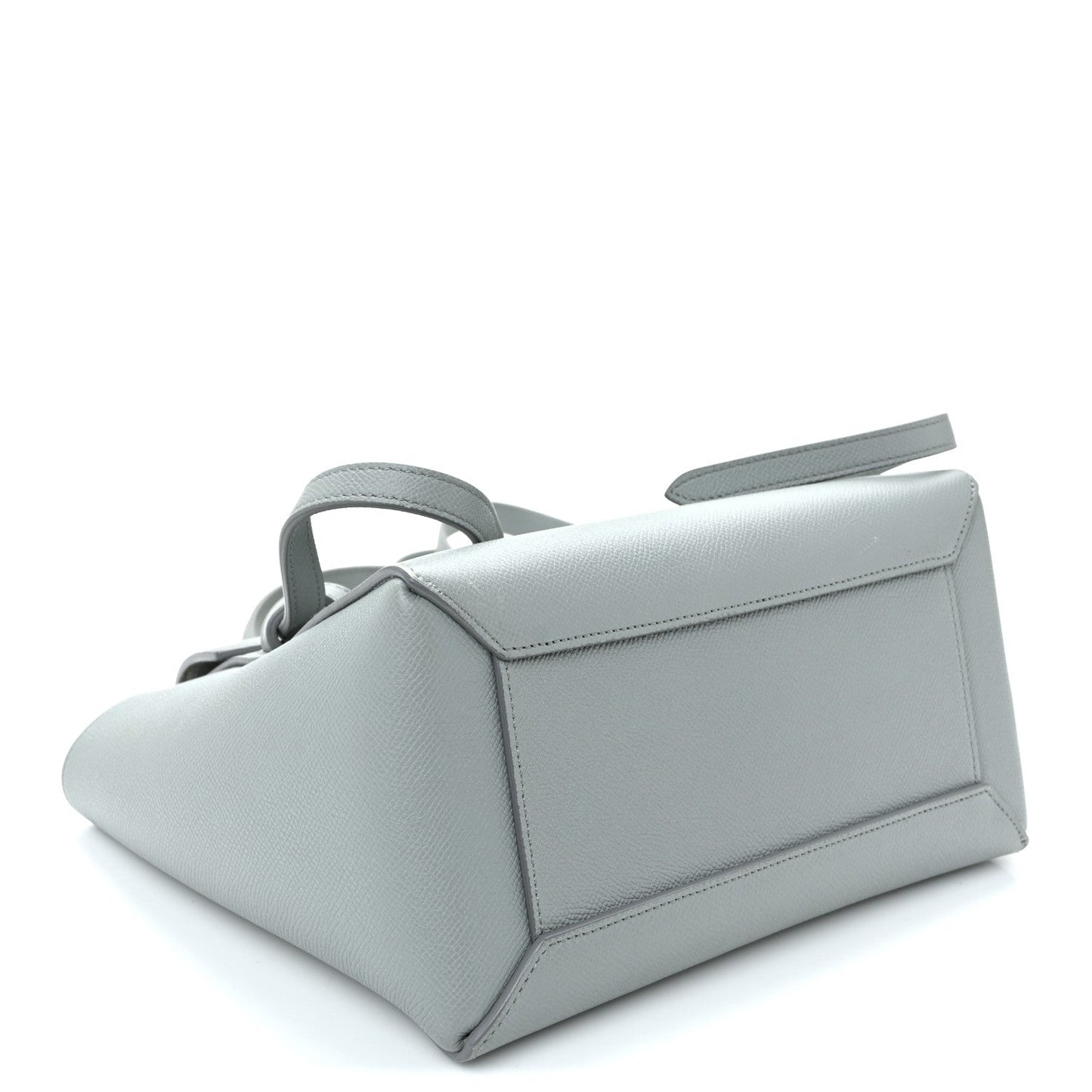 Grained Calfskin Micro Belt Bag Cloud