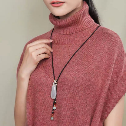 Retro Art Necklace
