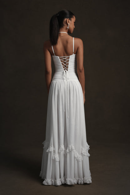 The Persephone Dress in White