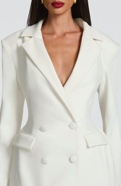 Elvira Mini Dress - Ivory